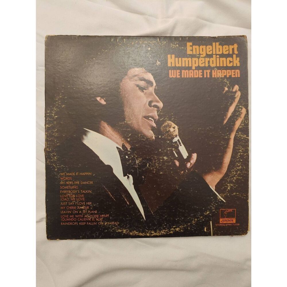 Engelbert Humperdinck We Made It Happen XPAS71038 12" LP Vinyl Album 1970